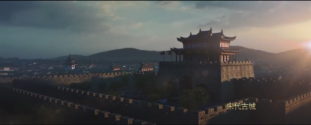 建筑動(dòng)畫，古城復(fù)原動(dòng)畫，古城復(fù)原動(dòng)畫
